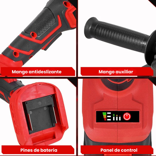 AMOLADORA ANGULAR INALÁMBRICA 3000 W