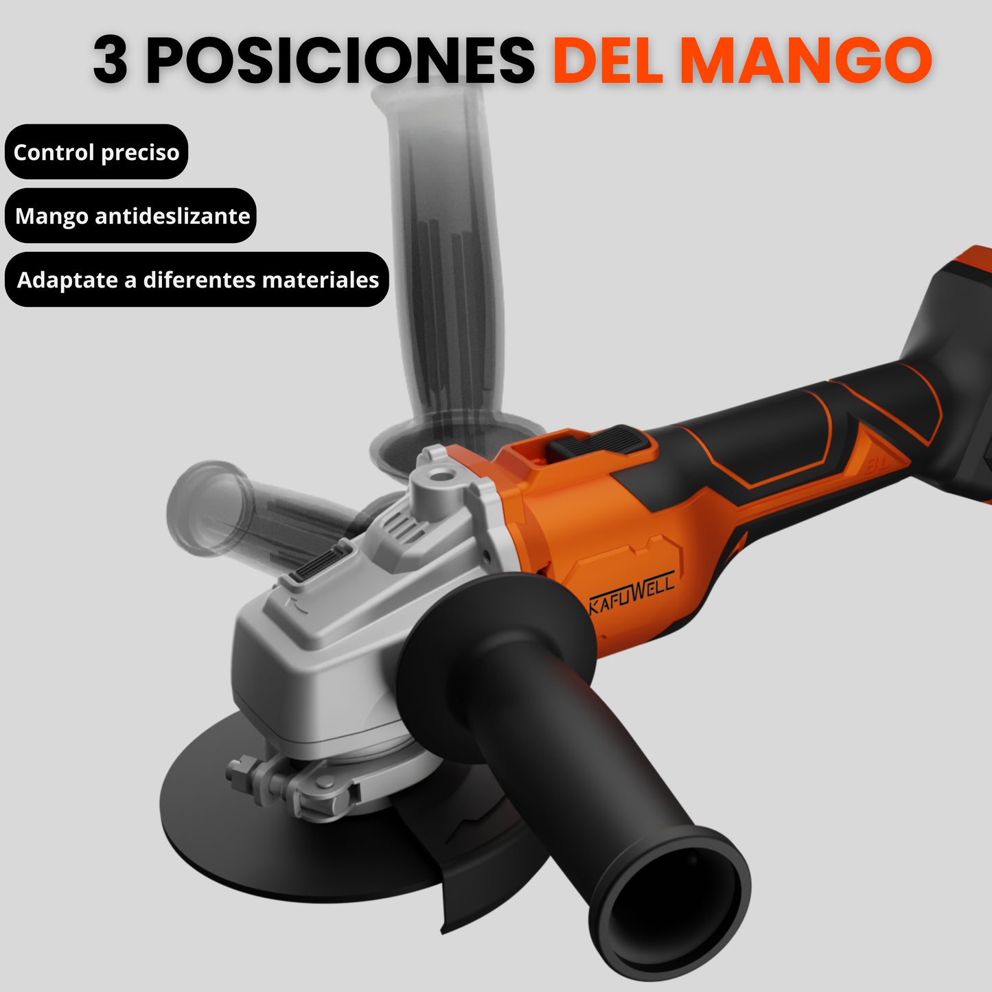 AMOLADORA ANGULAR INALÁMBRICA