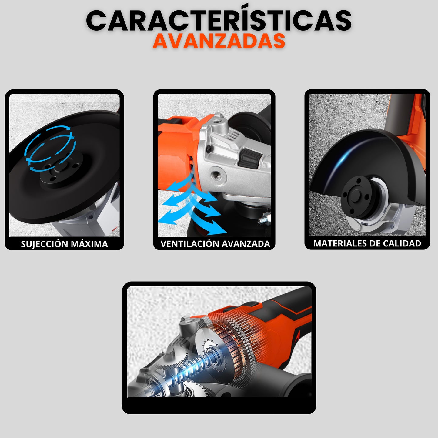 AMOLADORA ANGULAR INALÁMBRICA