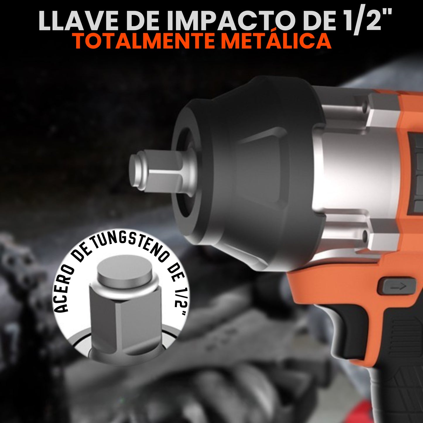 PISTOLA DE IMPACTO INALÁMBRICA 1300 - 1800 NM