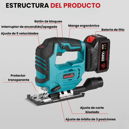 SIERRA DE CALAR INALÁMBRICA 1000 W