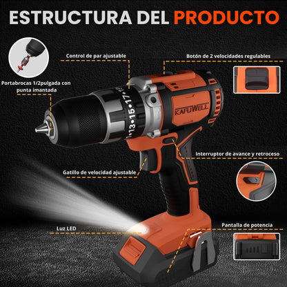 TALADRO INALÁMBRICO 150 NM